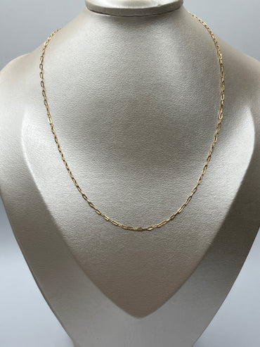 Cadena It Aro seguido Oro amarillo 18k +3 / 1,42 Gr / 2 mm / 45 Cm