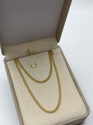 Cadena It China Oro amarillo 18k 7,36 Gr / 2,40 mm / 60 Cm