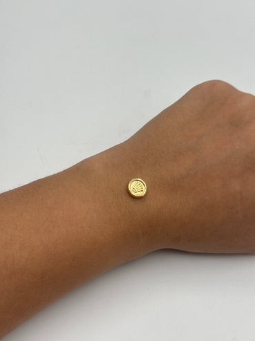 Herraje RX Oro amarillo 18k 0,41 Gr / 0,9 Cm