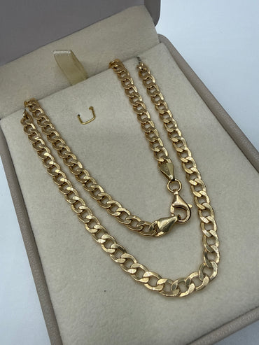 Cadena It Cubana Oro amarillo 18k 13,83 Gr / 4,70 mm / 60 Cm