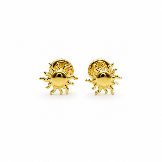 Topos Sol Oro amarillo 18k 0,67 Gr / 7,70 mm