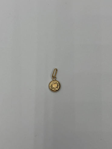 Dije RX Oro amarillo 18k 0,25 Gr / 7 mm / 0,9 Cm