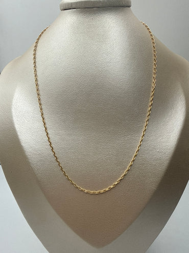 Cadena It GC Oro amarillo 18k +2 / 2,55 Gr / 1,40 mm / 45 Cm