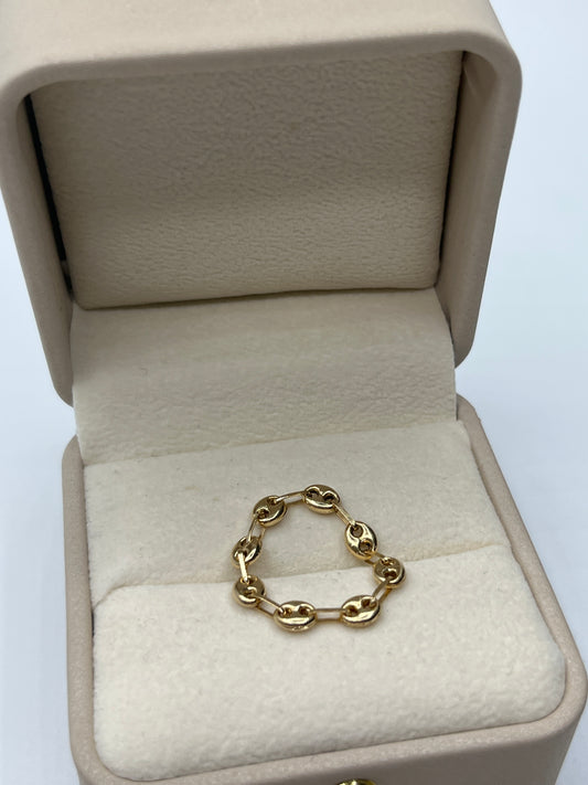 Anillo GC Oro amarillo 18k / Talla 8 1/2 / 0,84 Gr / 4 mm