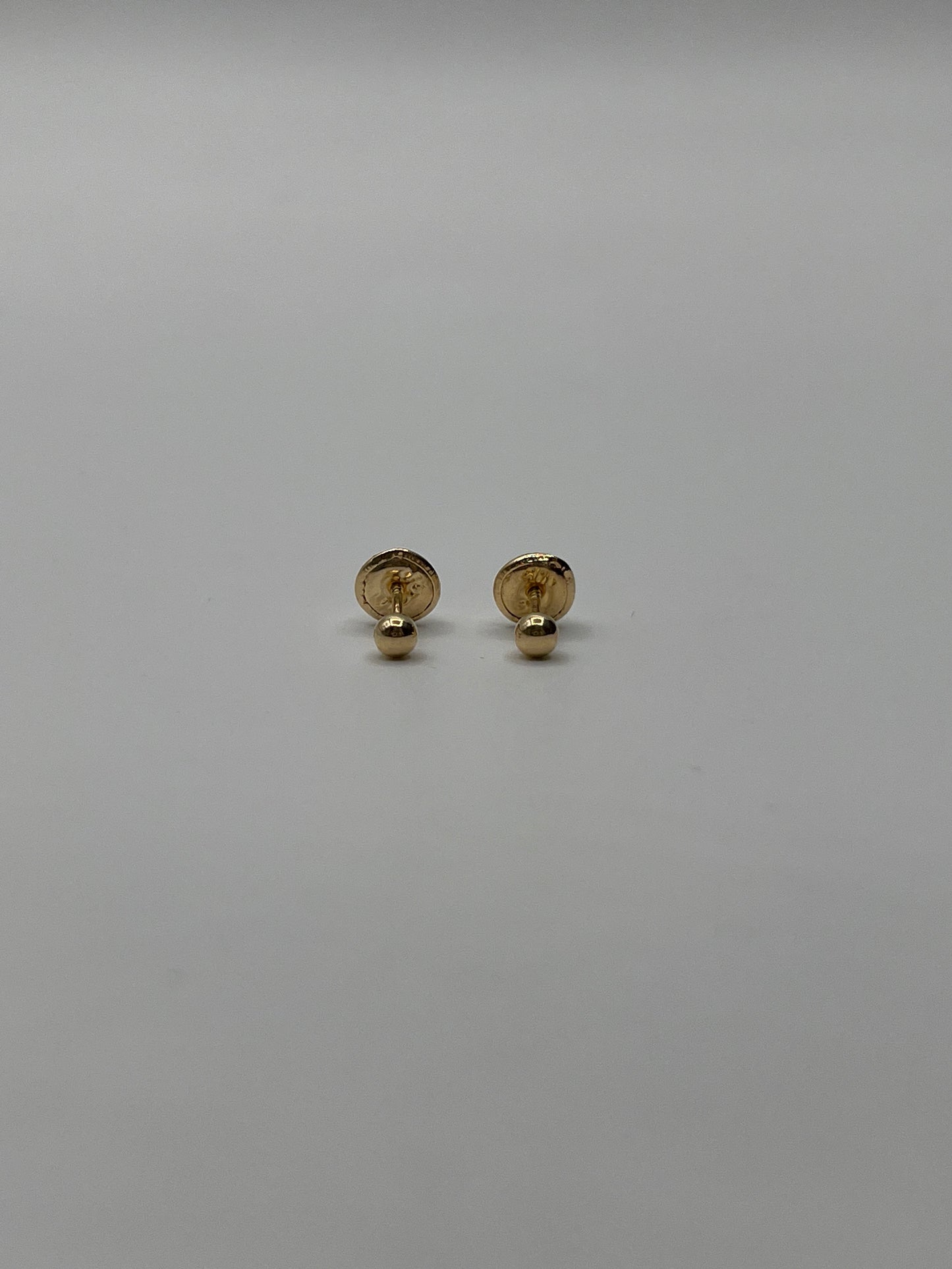 Topos Bola Lisa Oro amarillo 18k 0,40 Gr / 3 mm