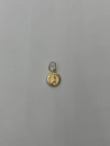 Dije Virgen Guadalupe Oro amarillo 18k 0,33 Gr / 0,8 mm / 1 Cm