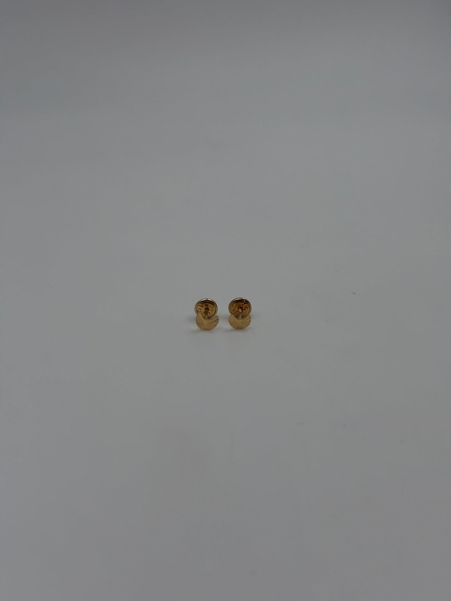 Topos luna diamantada Oro amarillo 18k 0,53 Gr / 5,40 mm
