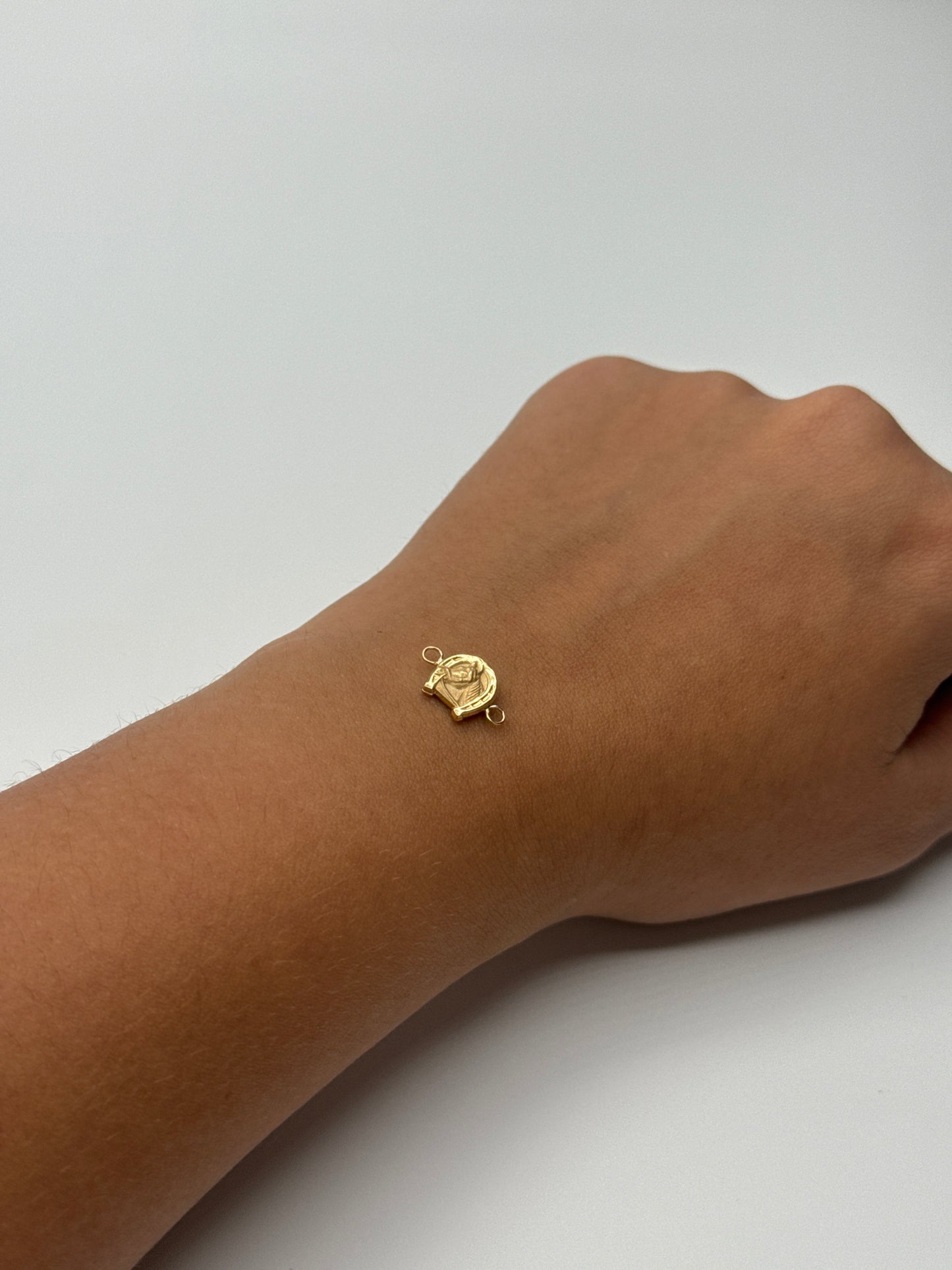Herraje Caballo Oro amarillo 18k 0,51 Gr / 1 Cm