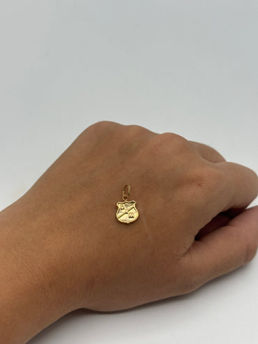 Dije Independiente Medellin Oro amarillo 18k 0,37 Gr / 9,90 mm / 1 Cm