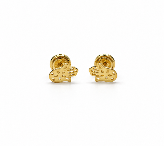 Topos Mano Hamsa Oro amarillo 18k 0,79 Gr / 4,8 mm