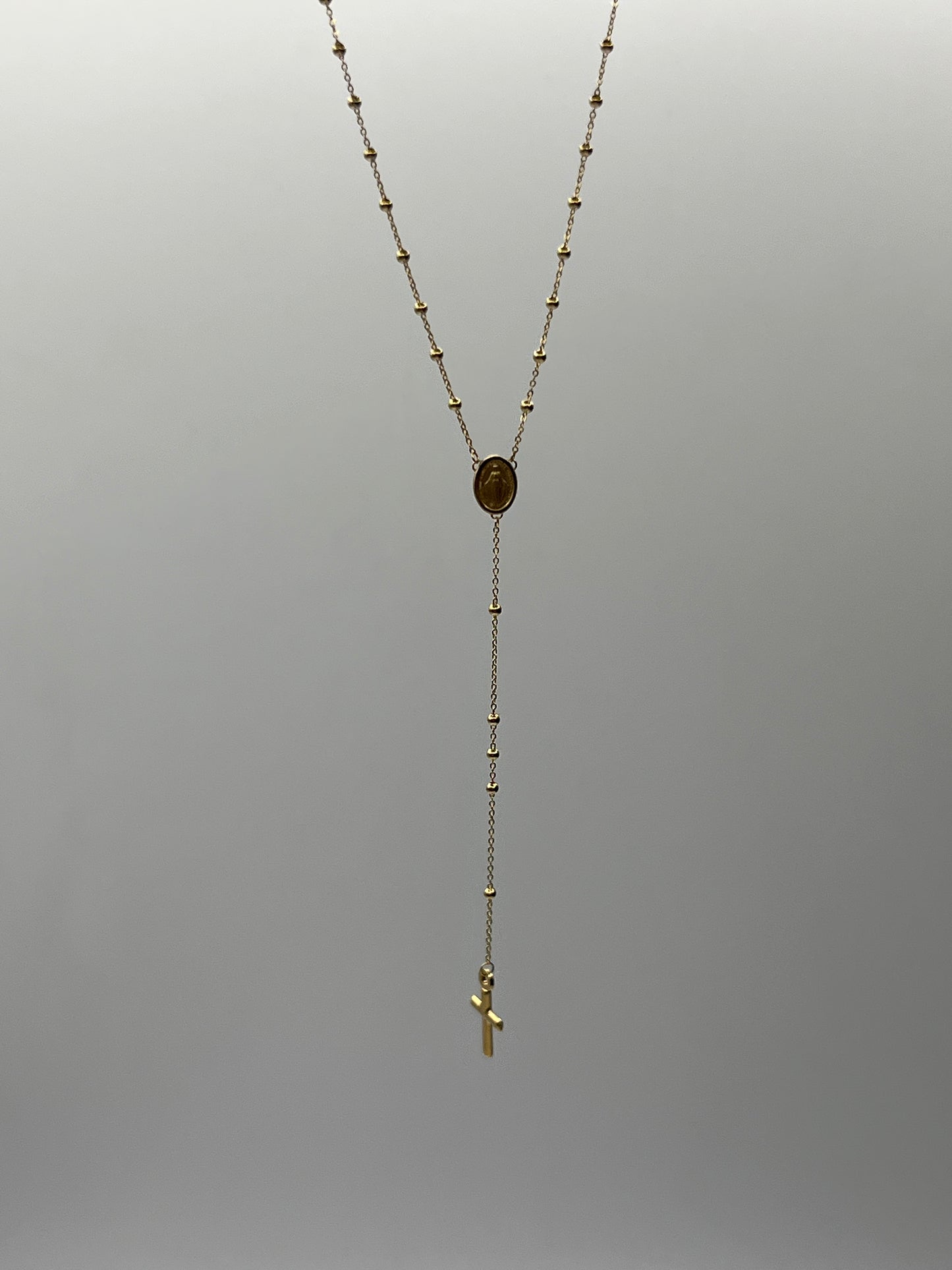 Rosario It Virgen Milagrosa Oro amarillo 18k +3 / 2,76 Gr / 2 mm / 50 Cm