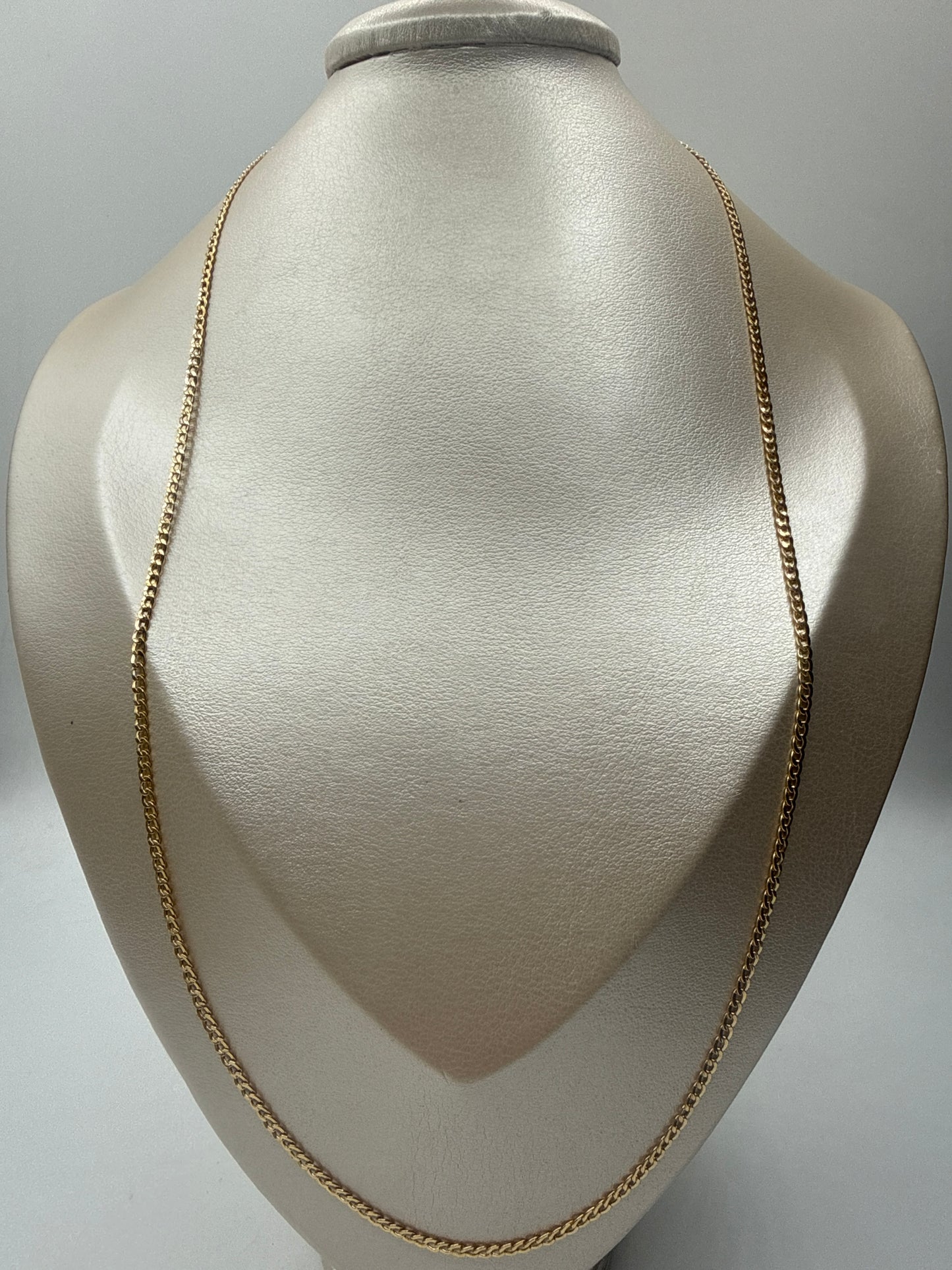 Cadena It Cubana Oro amarillo 18k 4 Gr / 2,40 mm / 60 Cm