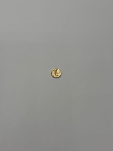 Herraje San Benito Oro amarillo 18k 0,39 Gr / 1 Cm