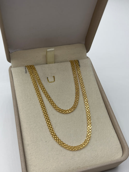 Cadena It China Oro amarillo 18k 4,69 Gr / 3,5 mm / 50 Cm