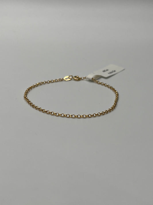 Pulso It Rolon Oro amarillo 18k 0,62 Gr / 1,20 mm / 18 Cm