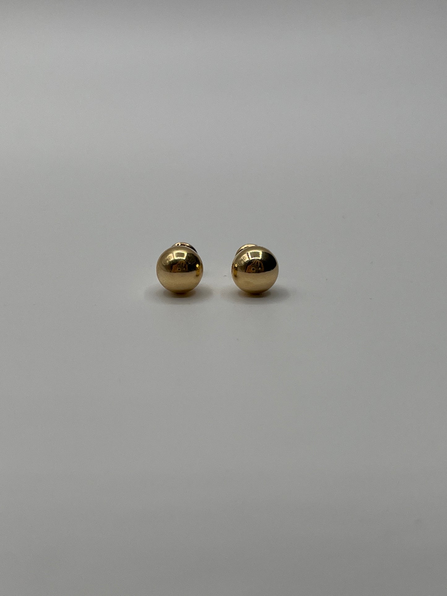 Topos Bola Lisa Oro amarillo 18k 0,78 Gr / 8 mm
