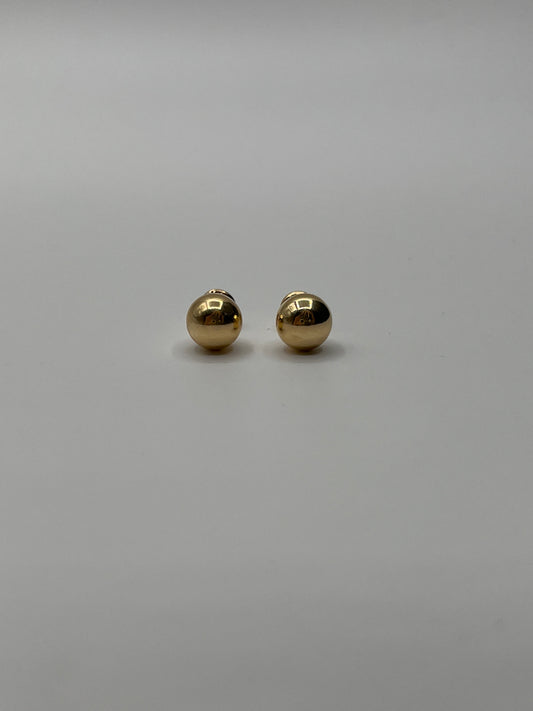 Topos Bola Lisa Oro amarillo 18k 0,78 Gr / 8 mm