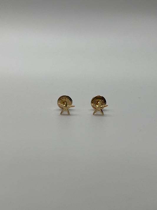 Topos Estrella de Mar Oro amarillo 18k 0,60 Gr / 5,63 mm
