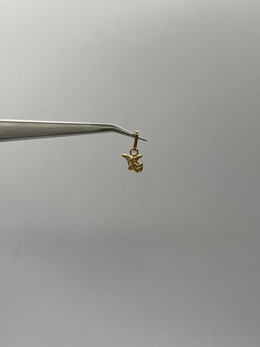 Dije Arcangel San Miguel Oro amarillo 18k 0,26 Gr / 8,90 mm / 0,9 Cm