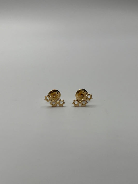 Topos Estrella Oro amarillo 18k 0,75 Gr / 9,40 mm