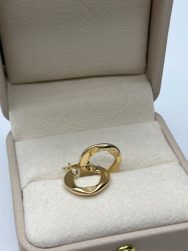 Candonga Entorchada Oro amarillo 18k 1,56 Gr / 1,5 Cm