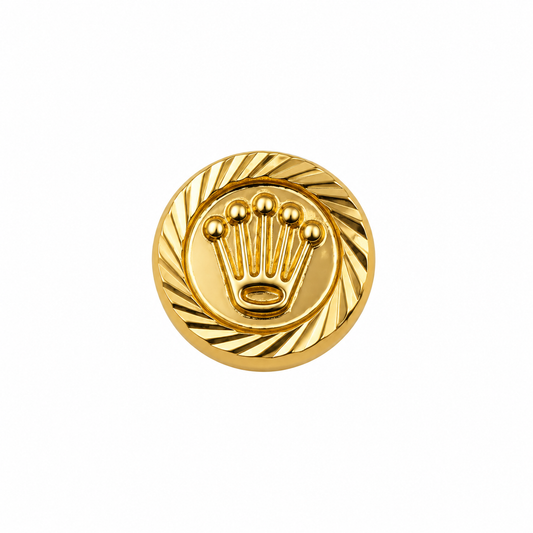 Herraje RX Diamantada Oro amarillo 18k 0,51 Gr / 1 Cm