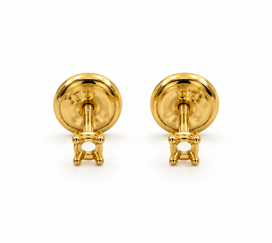 Topos Chatones Oro amarillo 18k 0,45 Gr / 1,5 mm