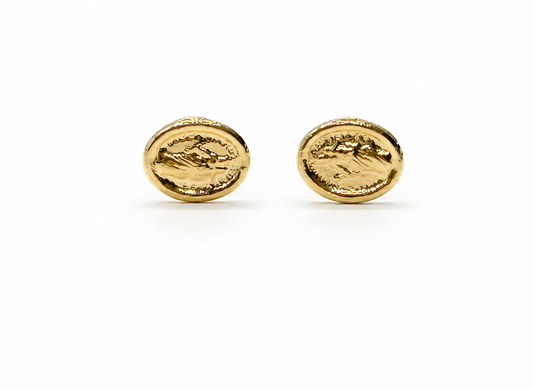 Topos Virgen Del Carmen Oro amarillo 18k 0,71 Gr / 8 mm