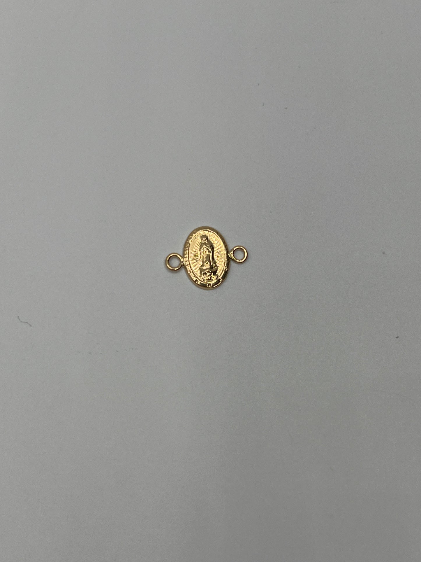 Herraje Virgen Guadalupe Oro amarillo 18k 0,32 Gr / 1 Cm