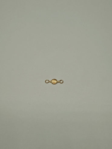 Herraje planeta Saturno Oro amarillo 18k 0,17 Gr / 1,4 Cm