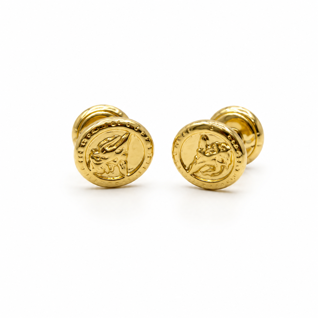 Topos Arcangel San Miguel Oro amarillo 18k 0,71 Gr / 7,3 mm