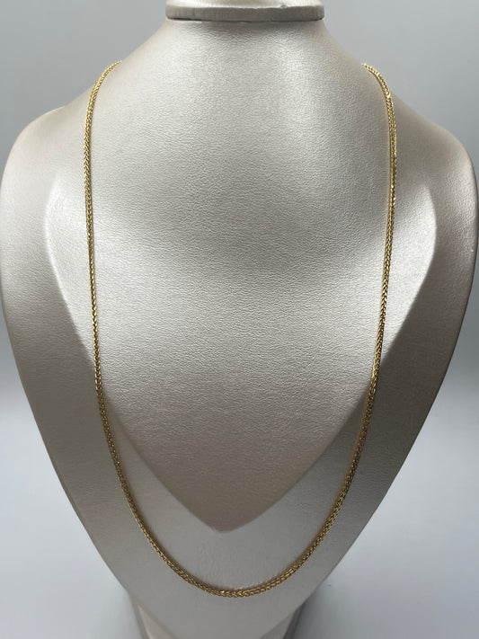 Cadena It Franco Oro amarillo 18k +2 / 5,14 Gr / 2 mm / 60 Cm
