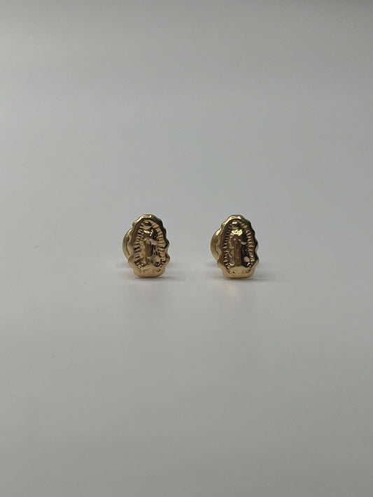 Topos Virgen Guadalupe Oro amarillo 18k 0,77 Gr / 8,2 mm