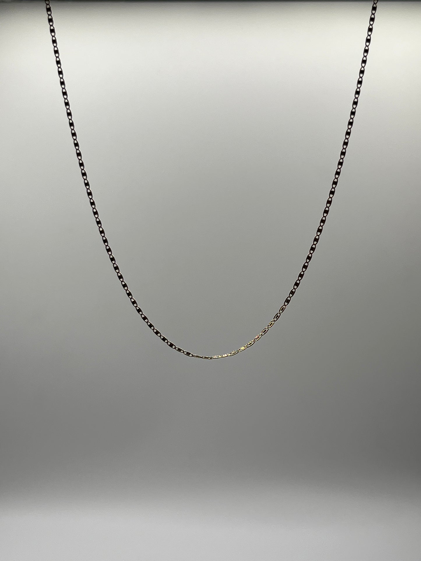 Cadena It Plana diamantada Oro amarillo 18k +3 / 1,79 Gr / 1 mm / 45 Cm