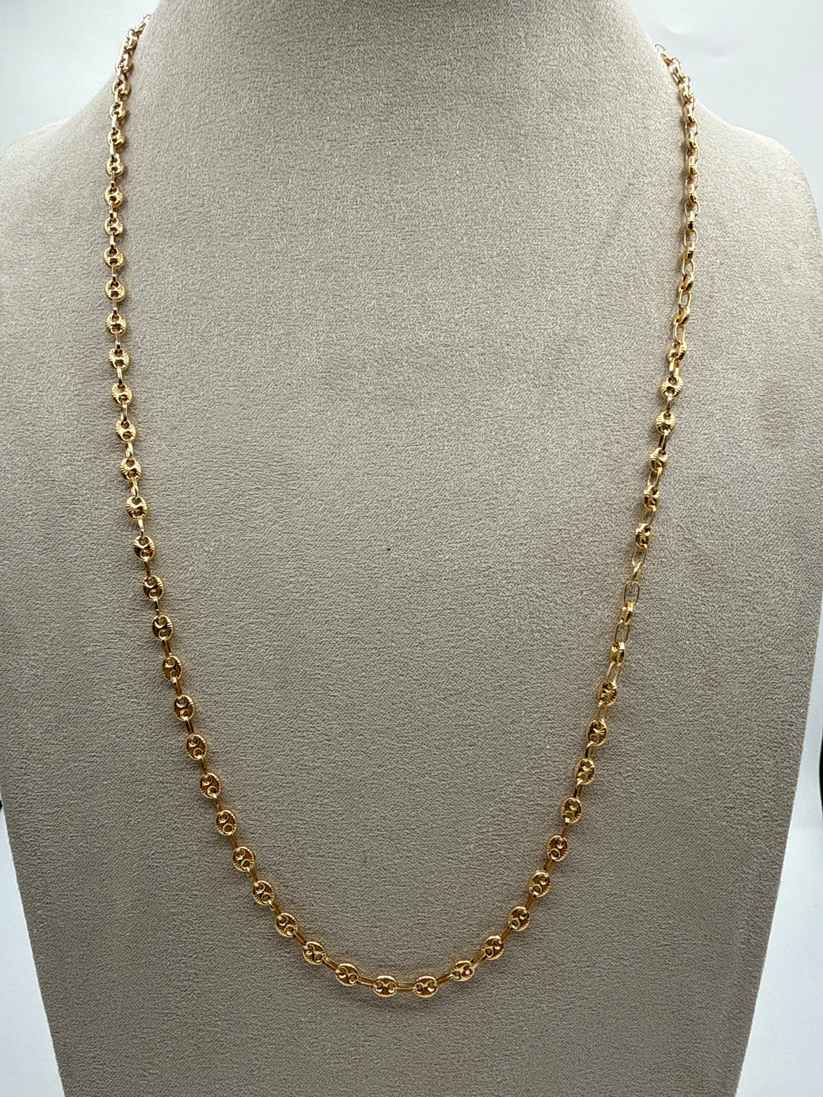 Cadena GC Diamantada Oro amarillo 18k 6,47 Gr / 4,10 mm / 50 Cm