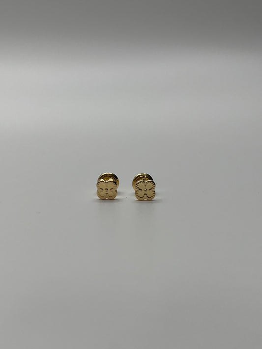 Topos Flor Oro amarillo 18k 0,60 Gr / 6 mm