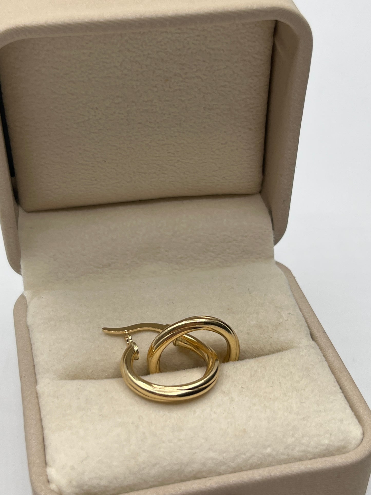 Candonga Entorchada Oro amarillo 18k 1,76 Gr / 2 Cm
