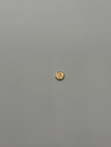 Herraje San Benito Oro amarillo 18k 0,39 Gr / 0,8 Cm
