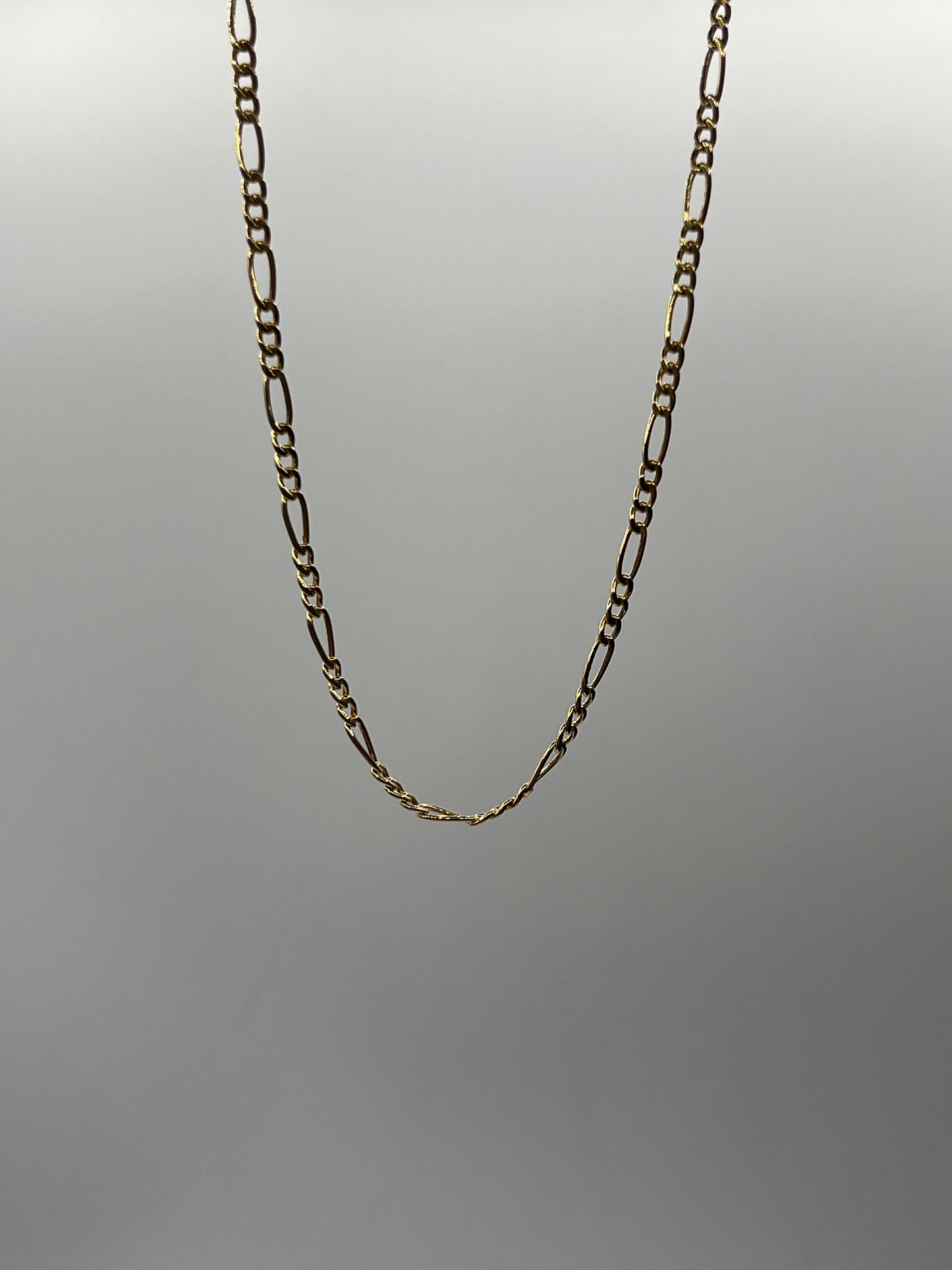 Cadena It Figaro Oro amarillo 18k 6,22 Gr / 2,90 mm / 60 Cm
