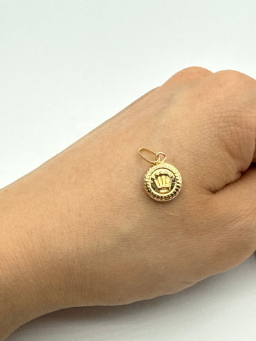 Dije RX Oro amarillo 18k 0,52 Gr / 10 mm / 1 Cm
