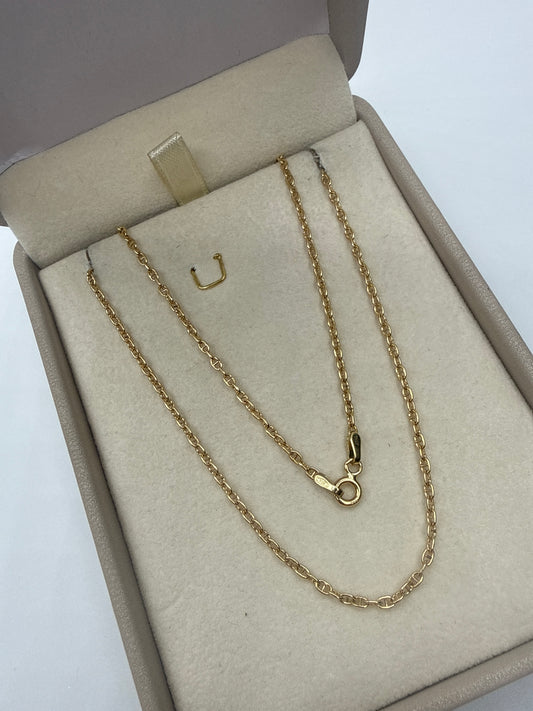 Cadena It GC Oro amarillo 18k +2 / 2,55 Gr / 1,40 mm / 45 Cm