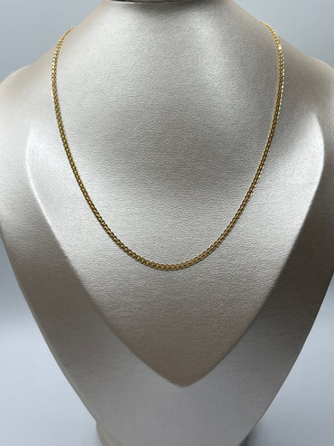 Cadena It China Oro amarillo 18k +2 / 5,64 Gr / 2 mm / 45 Cm