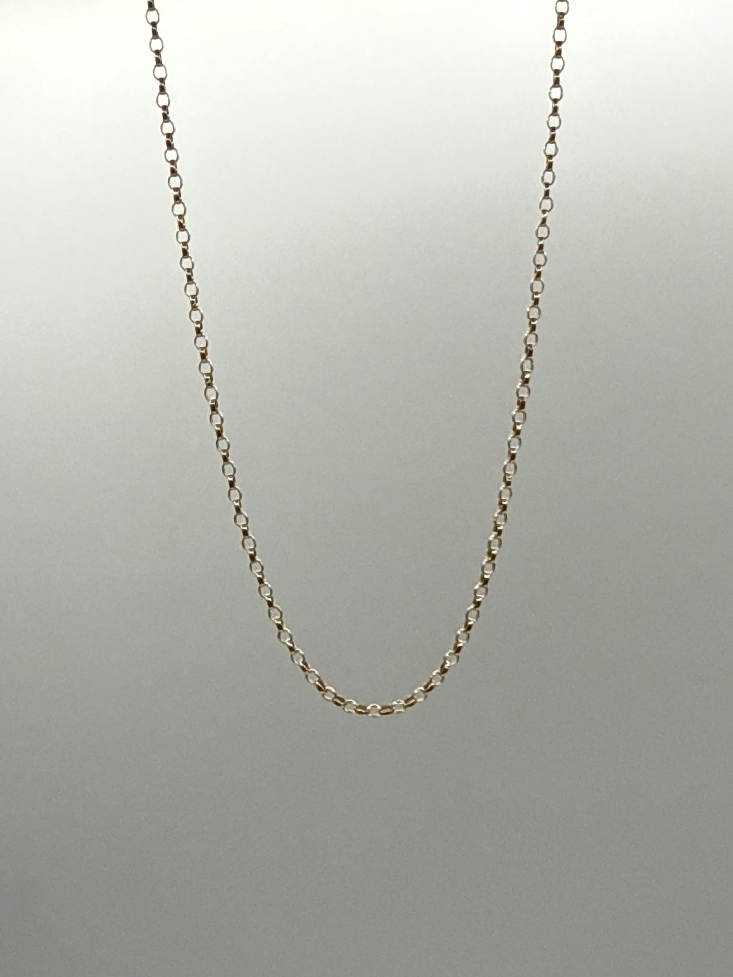 Cadena It Rolon Oro amarillo 18k +3 / 1,16 Gr / 1 mm / 45 Cm