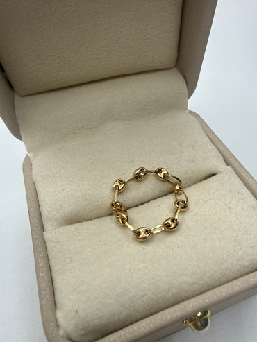 Anillo GC Oro amarillo 18k / Talla 6 1/2 / 0,76 Gr / 3,20 mm