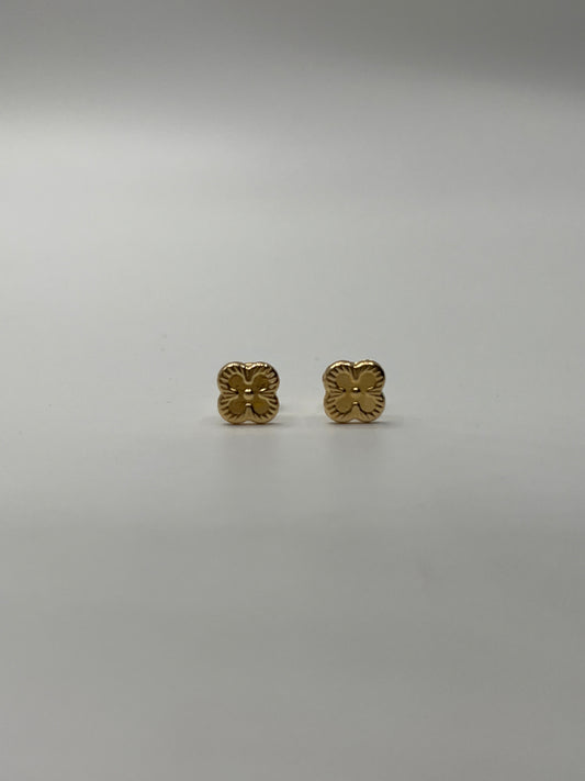 Topos Flor Oro amarillo 18k 0,76 Gr / 6,5 mm