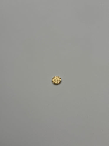 Herraje Letra C Oro amarillo 18k 0,41 Gr / 1 Cm
