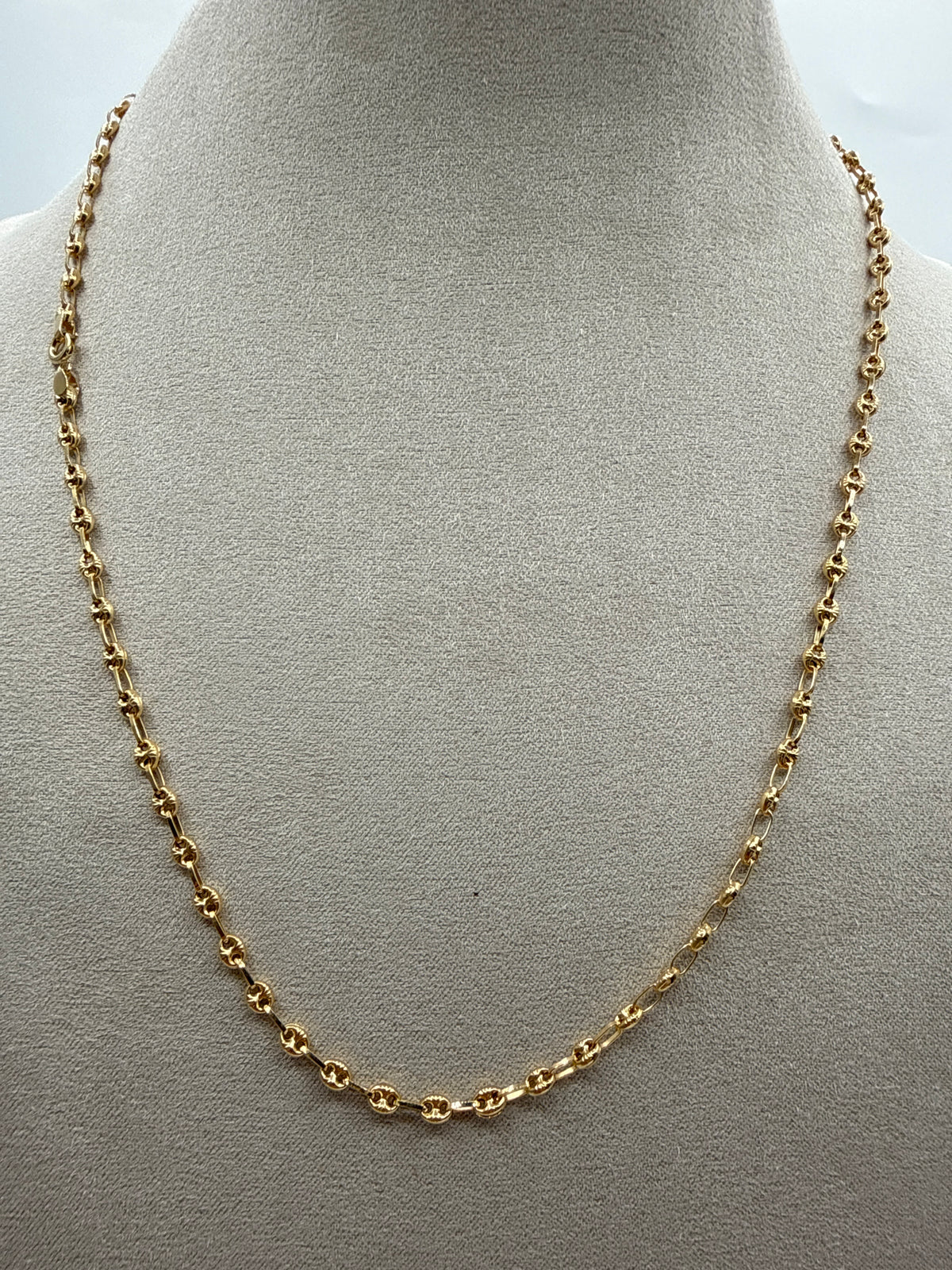 Cadena GC Diamantada Oro amarillo 18k 5,58 Gr / 3,3 mm / 50 Cm