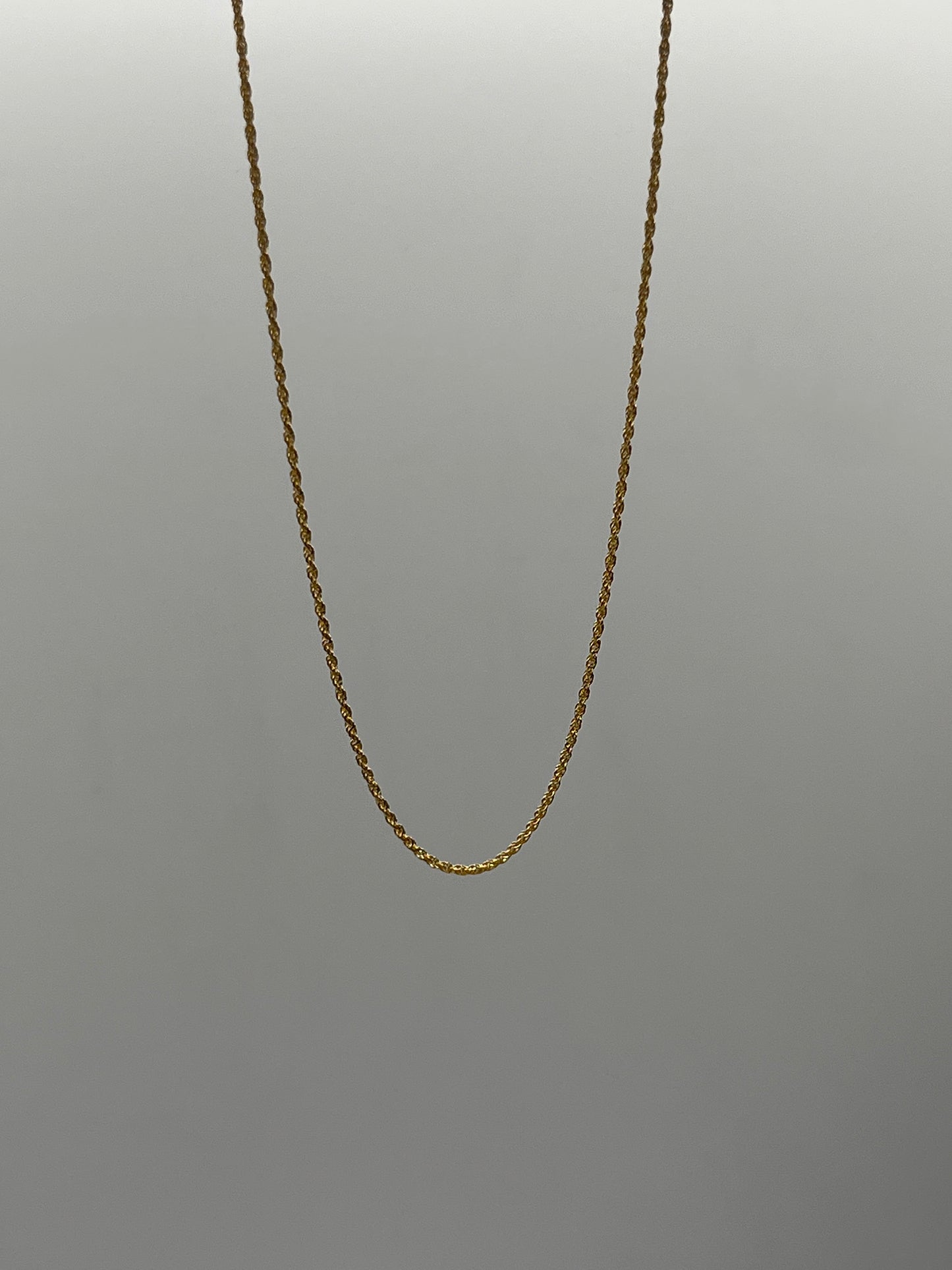 Cadena It Mini Lazo Oro amarillo 18k +3 / 1,11 Gr / 1 mm / 60 Cm