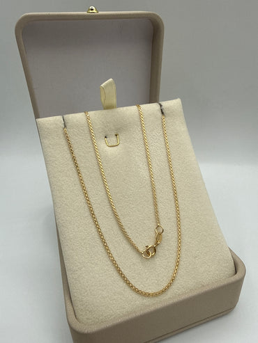 Cadena It China Oro amarillo 18k 2,76 Gr / 1,35 mm / 50 Cm