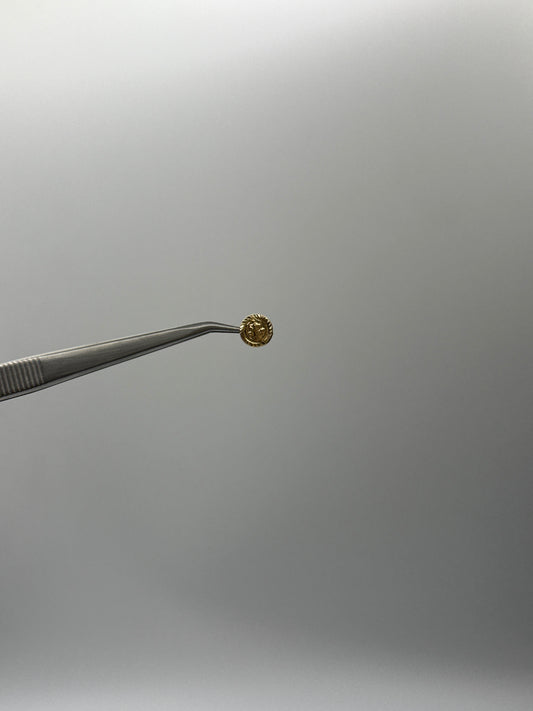 Herraje San Benito Oro amarillo 18k 0,38 Gr / 0,8 Cm